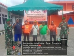 Posko Gabungan Kesiapsiagaan Bencana Hidrometeorologi Basah Bersama TNI, Polri dan OPD terkait di Kantor BPBD Kabupaten Asahan.