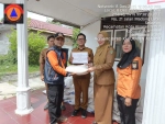 Posko Gabungan Kesiapsiagaan Bencana Hidrometeorologi Basah Bersama TNI, Polri dan OPD terkait di Kantor BPBD Kabupaten Asahan.