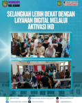 Dukcapil Asahan Gelar Layanan Aktivasi Identitas Kependudukan Digital (IKD) di Kantor Camat Kota Kisaran Barat