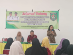 DINAS KETAHANAN PANGAN BAGIKAN 130 BANTUAN PANGAN DI DESA SARANG HELANG KECAMATAN SEI KEPAYANG TIMUR