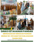 DINAS KETAHANAN PANGAN MENGADAKAN KEGIATAN GPM DI DESA ASAHAN MATI, KEC. TANJUNG BALAI