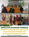 BANTUAN BAHAN PANGAN UNTUK MEMPERKUAT KETAHANAN PANGAN KELUARGA
