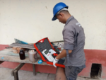 DLH Bersama KLH adakan tinjau Bank Sampah Paten di Desa Banjar Kec Air Joman, Senin (04/08/2025)