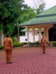 Kegiatan Peletakan Batu Pertama Pembangunan Dapur Umum Satuan Pelayanan Pemenuhan Gizi ( SPPG )  Yayasan Kemala Bhayangkari di Ruang Breafing Polres Asahan.