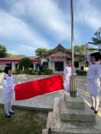 Kegiatan Penutupan Apel Tahunan Pekan Perkenalan Khutbatul Ursy di Pondok Pesantren Almaksumi, Desa Sei Kepayang Kiri, Kecamatan Sei Kepayang Barat