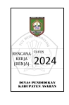 Rencana Strategis (Renstra) Tahun 2021–2026 Dinas Pendidikan Kabupaten Asahan
