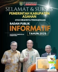 Ucapan Selamat dan Sukses atas Pelantikan/Pengukuhan Bupati Asahan sebagai Ketua Majelis Pembimbing Kwartir Cabang Pramuka Asahan Masa Bakti 2024–2029
