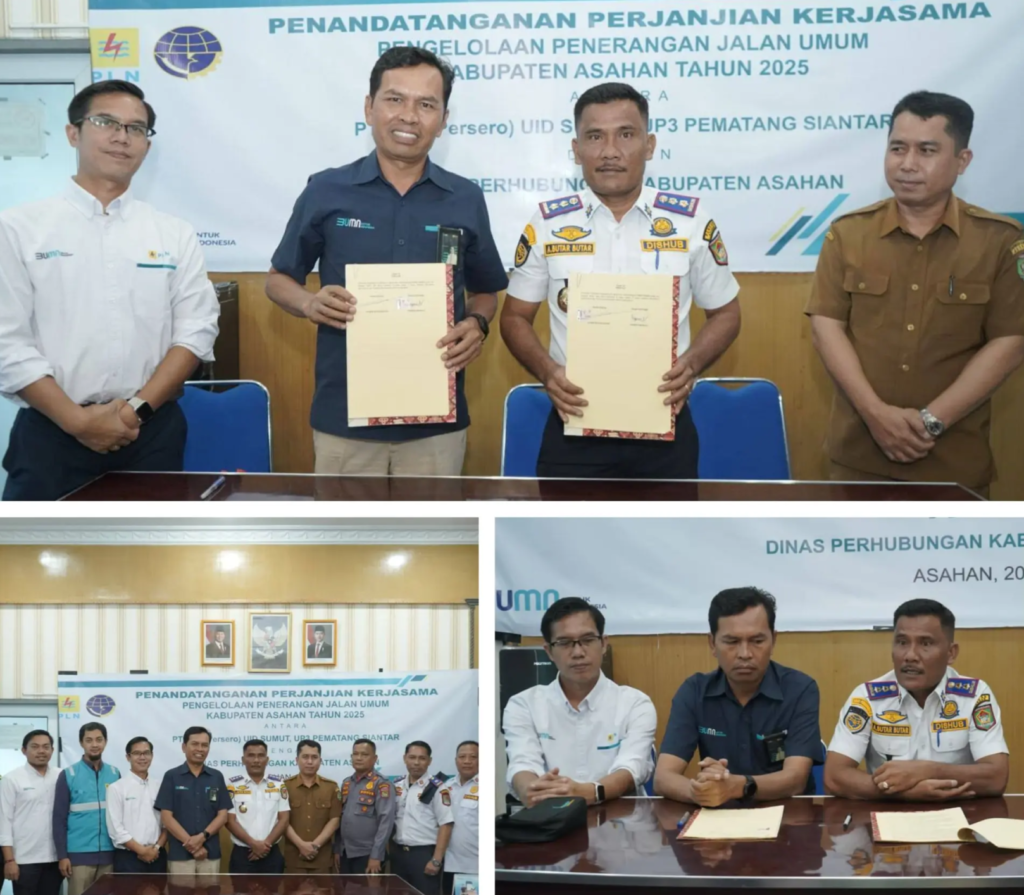 Penandatanganan KErja sama bersama PLN