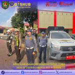 DISHUB ASAHAN MENGIKUTI APEL GELAR PASUKAN KETUPAT TOBA TAHUN 2026