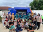 Pelayanan perpustakaan keliling ke UPTD SDN 018444 Sei Nangka kec. Sei Kepayang Barat