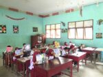 Mobil Perpustakaan Keliling di SMP Negeri 2 Sei Kepayang Barat.