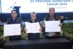 Pemerintah Kabupaten Asahan bersama Panitia Pemilihan Kabupaten melaksanakan Deklarasi Damai dan Temu Ramah dengan Calon Kepala Desa Peserta Pemilihan Kepala Desa Serentak Kabupaten Asahan Tahun 2026 di Aula Melati Kantor Bupati Asahan
