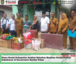 Dinsos Asahan Dampingi Pencairan Bansos Bahan Bangunan Rumah bagi Korban Angin Kencang di Rawang Lama