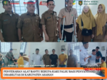 Perkuat Sinergi, Dinsos Asahan Hadiri Rakor Pemberdayaan Masyarakat Pascabencana