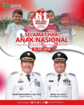 Dinas Sosial Kabupaten Asahan Mengucapkan Selamat Hari Anak Nasional 2026