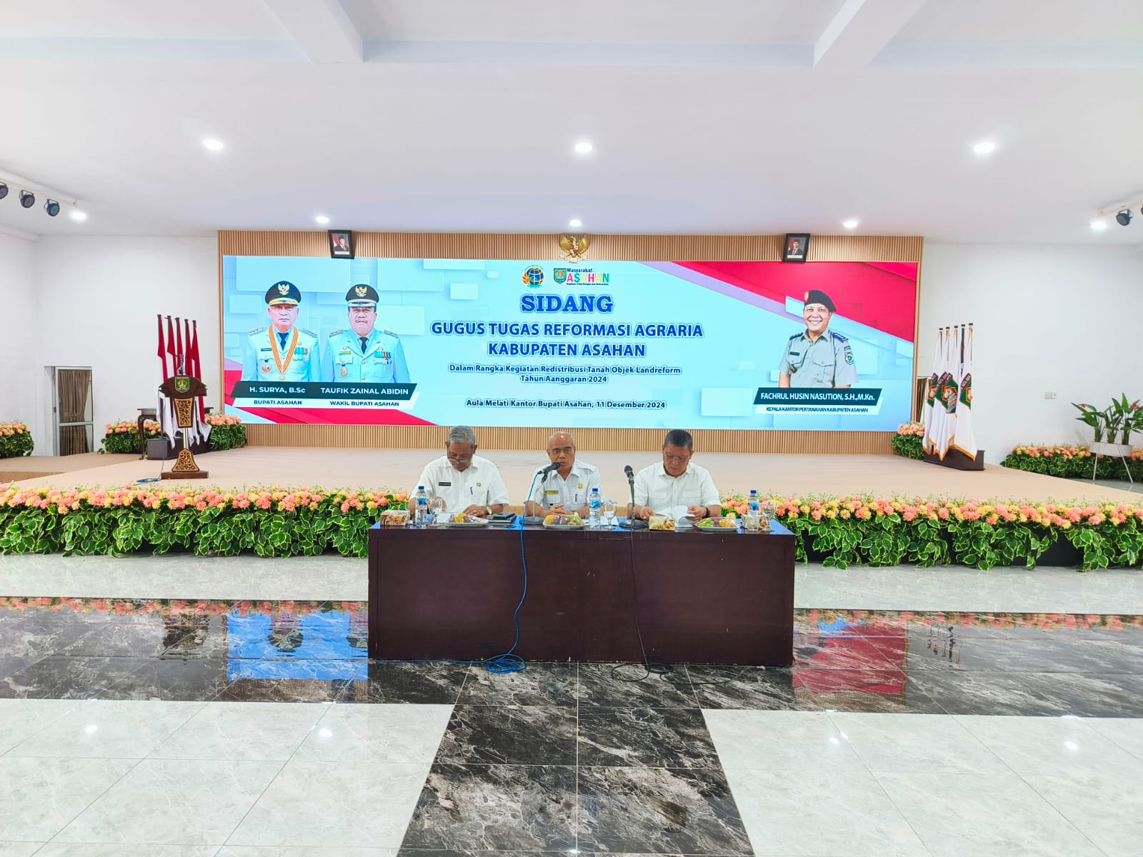  SIDANG GUGUS TUGAS REFORMASI AGRARIA KABUPATEN ASAHAN