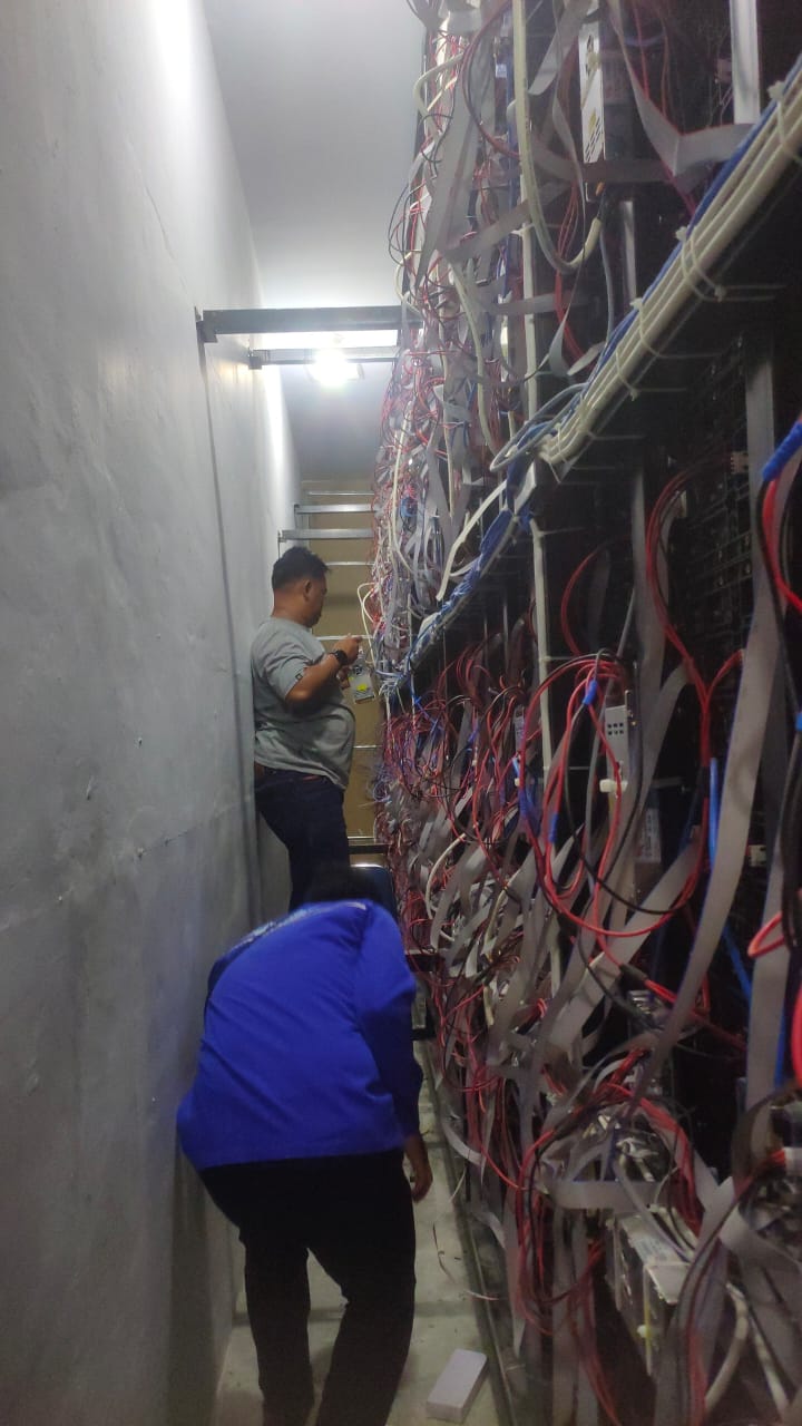  Perbaikan Videotron di Aula Melati