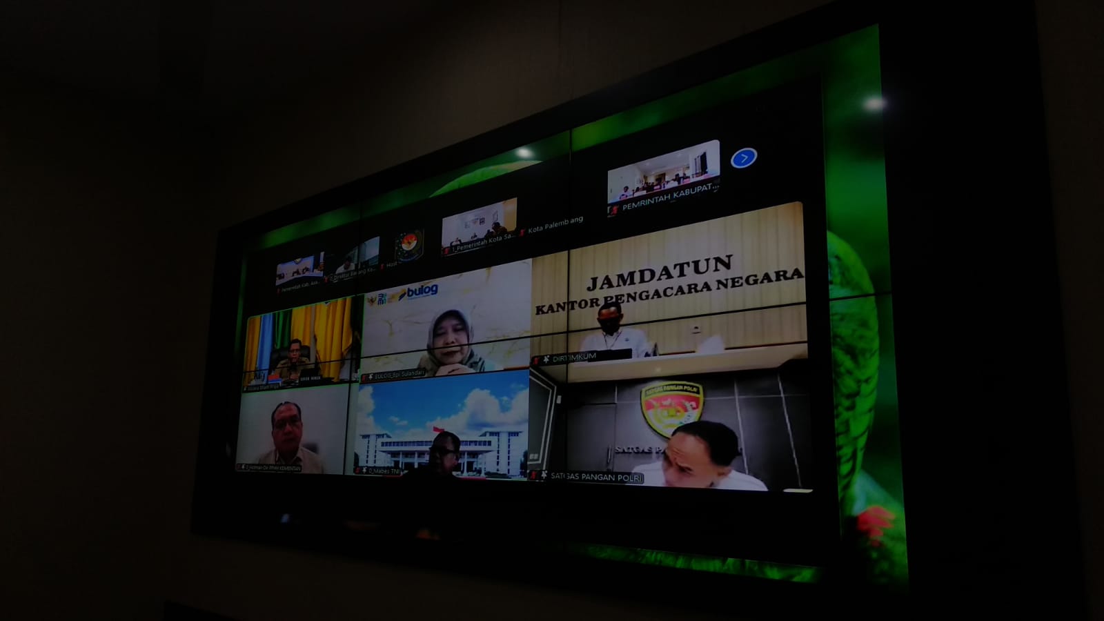  ZOOM RAKOR PENGENDALIAN INFLASI DAERAH