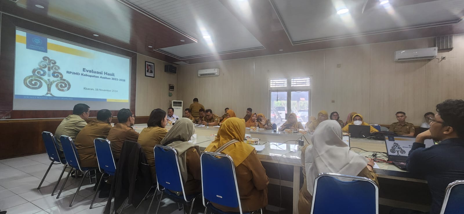  RAPAT EVALUASI HASIL RPJMD KABUPATEN ASAHAN TAHUN 2021-2026