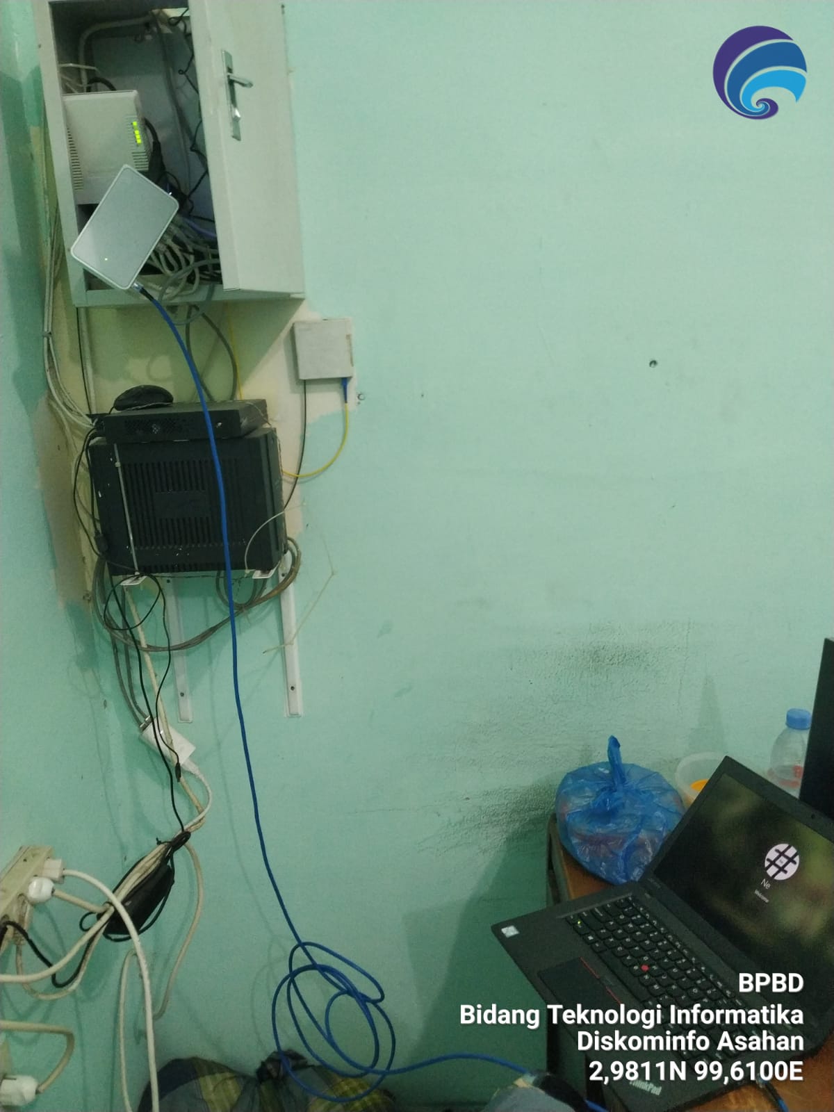  PENGECEKAN KONEKSI INTERNET DI BPBD