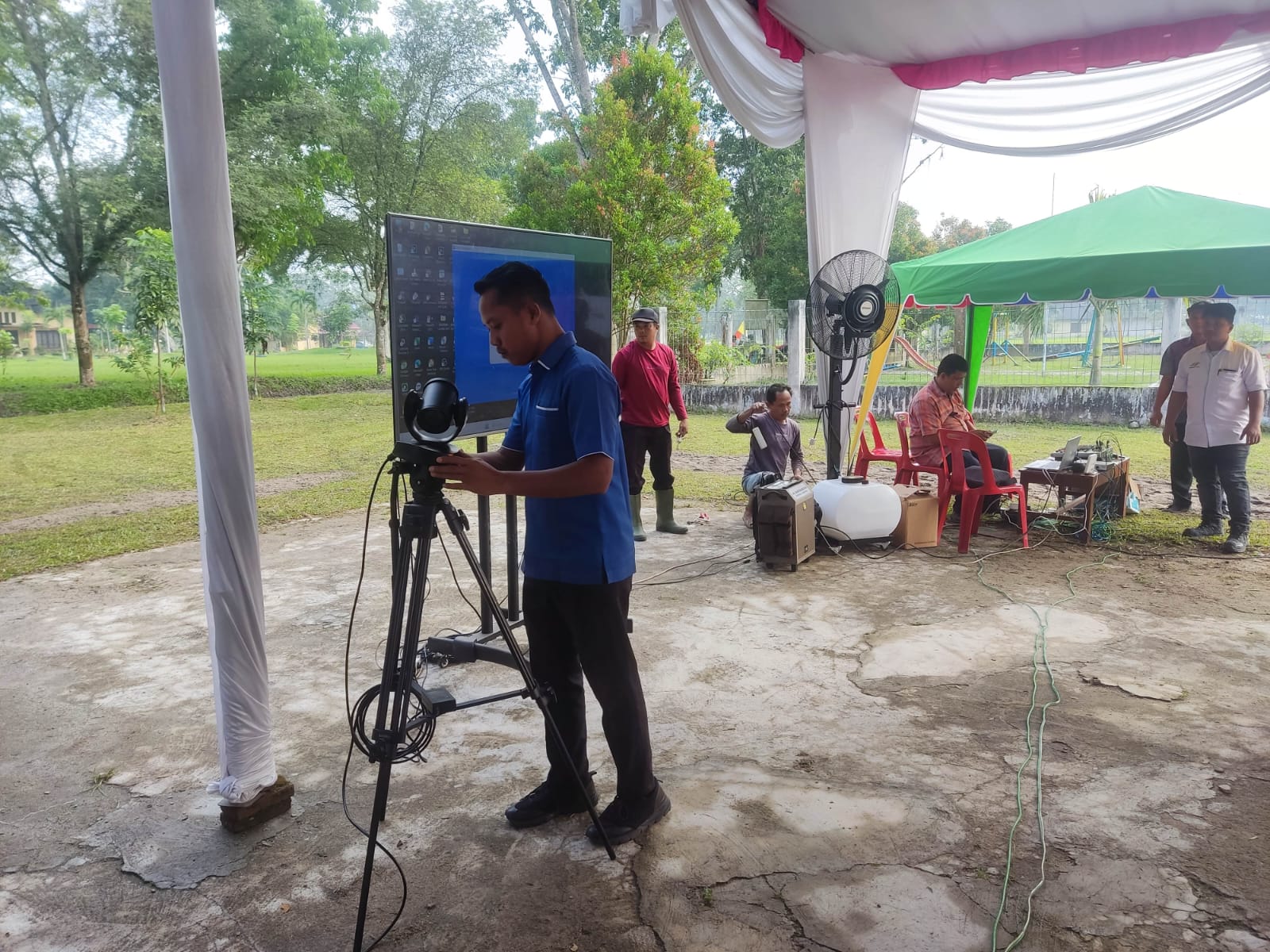  Zoom Penanaman Jagung Serentak 1 Juta Hektar di Sei Dadap