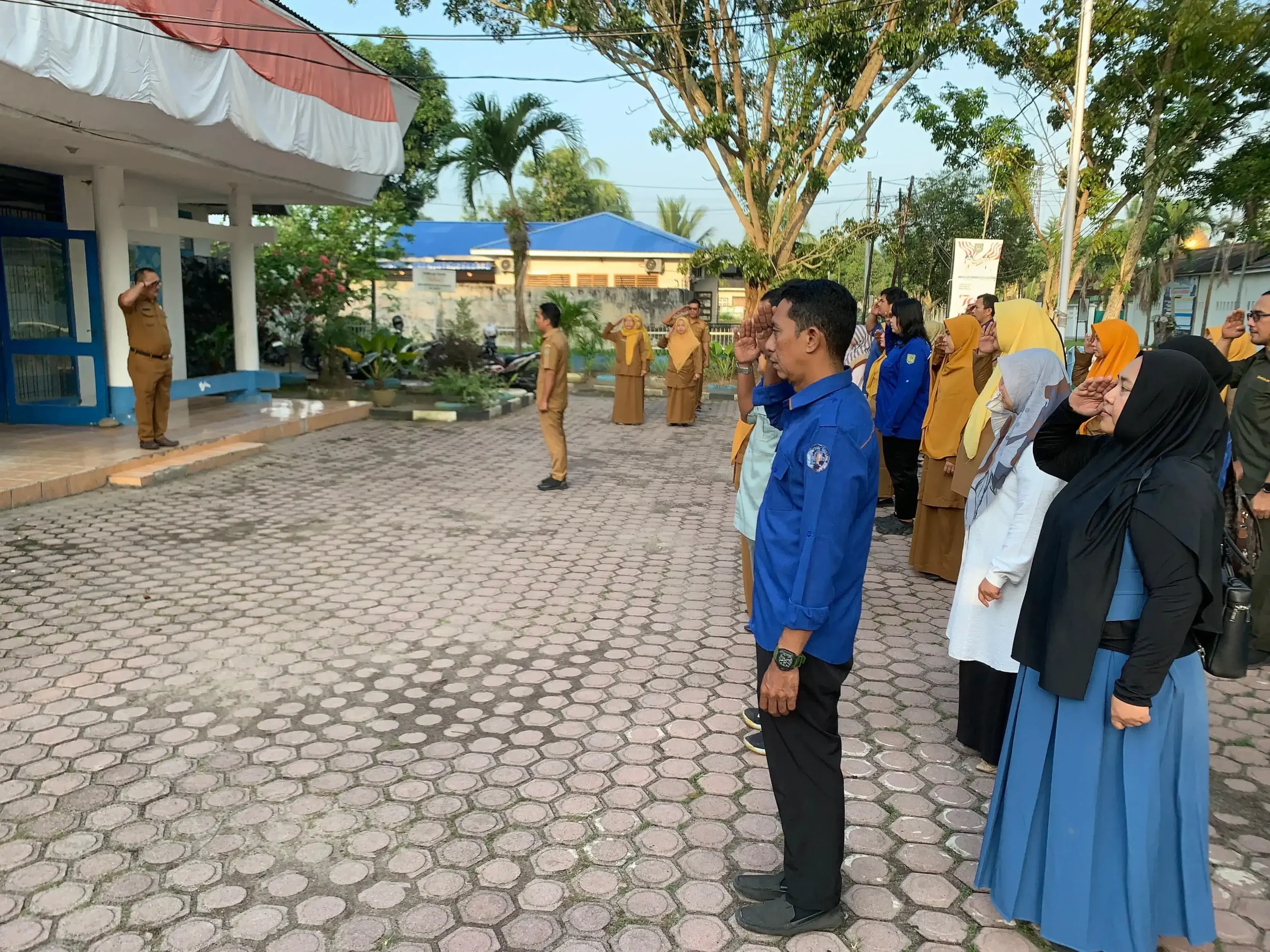  Apel Pagi Dinas Komunikasi dan Informatika Kabupaten Asahan