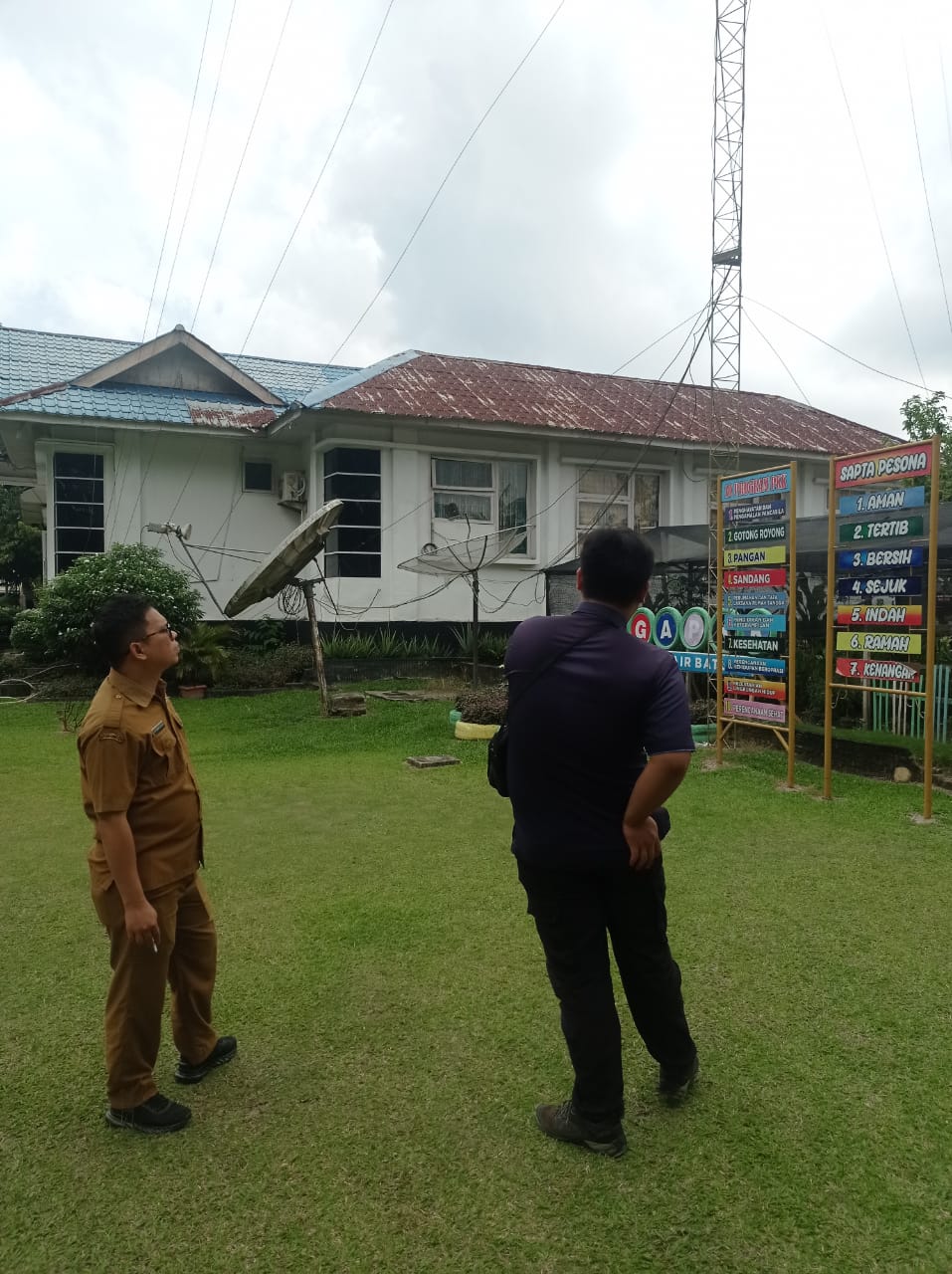  POINTING ULANG ALAT PEMANCAR