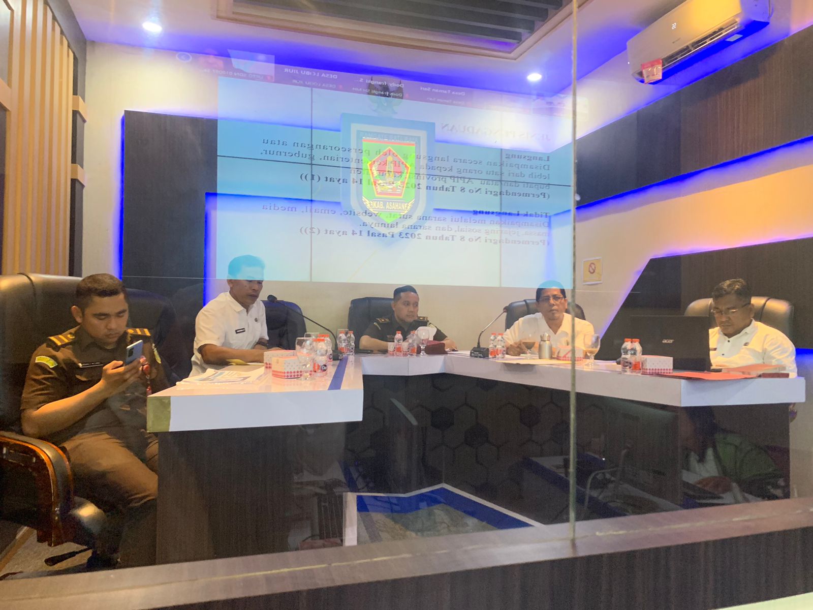  SOSIALISASI ANTI KORUPSI DI LINGKUNGAN PEMERINTAHAN KABUPATEN ASAHAN