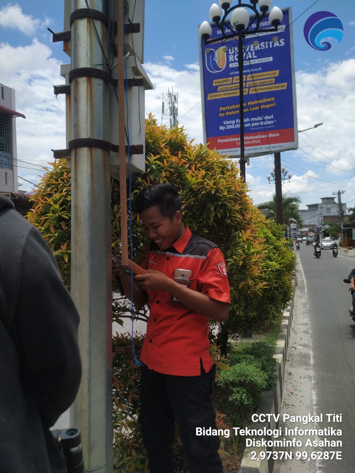  PERBAIKAN CCTV JALAN LOKASI PANGKAL TITI