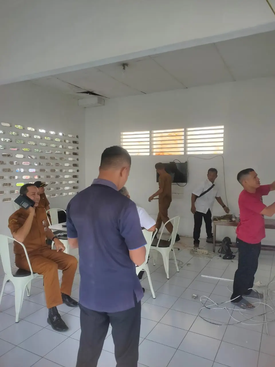  Bidang Teknologi Informatika Kabupaten Asahan Survey Lokasi Pemasangan Access Point