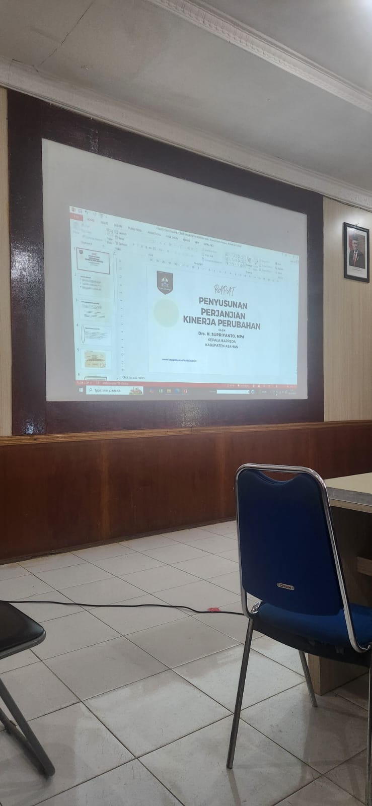  PENYUSUNAN PERJANJIAN KINERJA PERUBAHAN