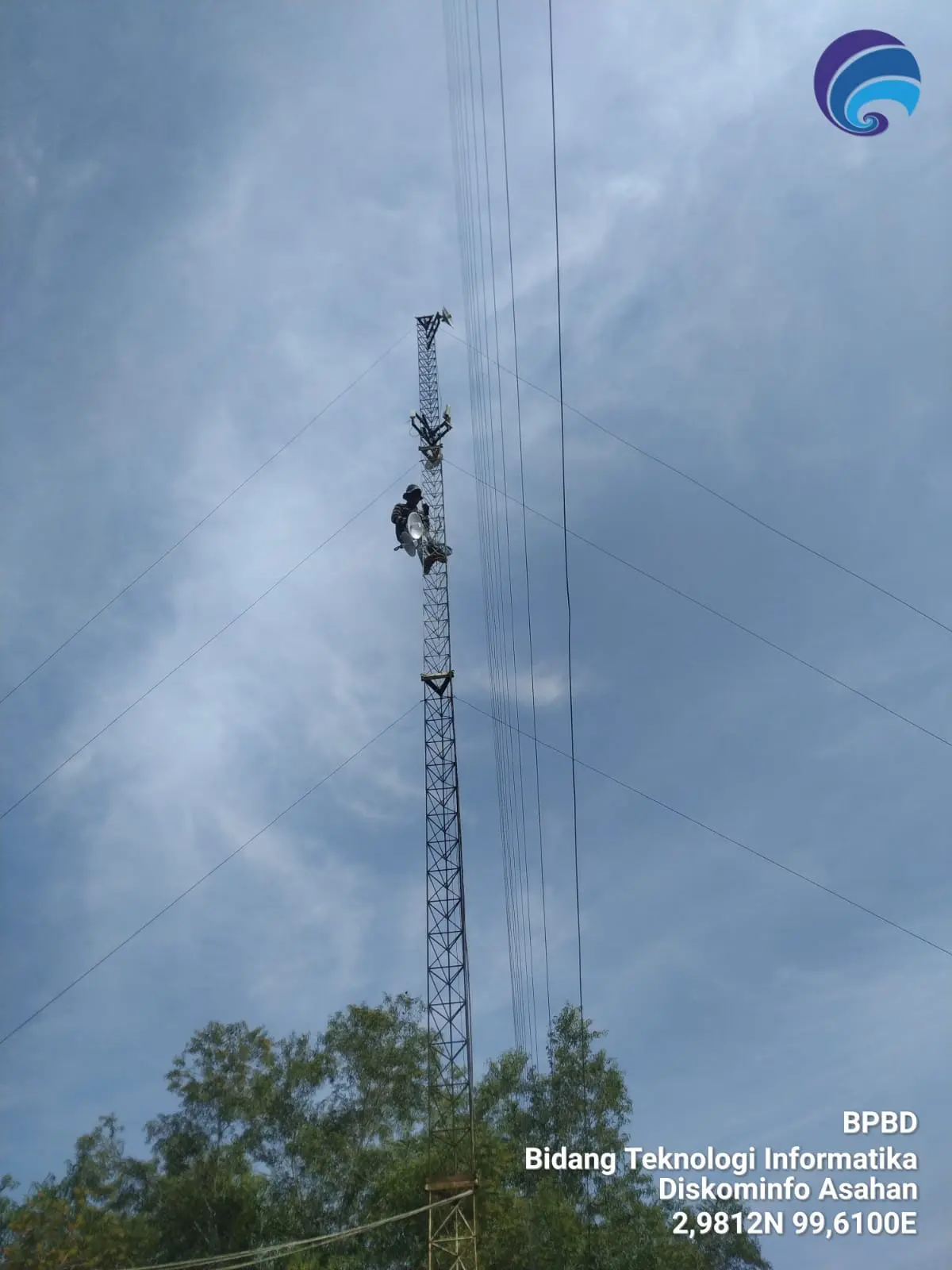  PENGGANTIAN ALAT PEMANCAR DARI BPBD KE DEKRNASDA DAN DAMKAR