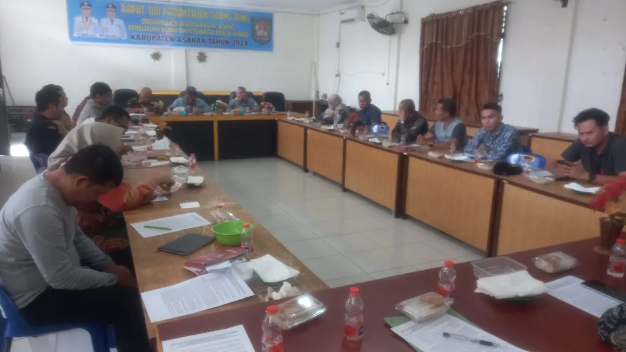  RAPAT PELAKSANAAN KEGIATAN TIM PEMANTAU ORANG ASING DI DAERAH KABUPATEN ASAHAN TAHUN 2024