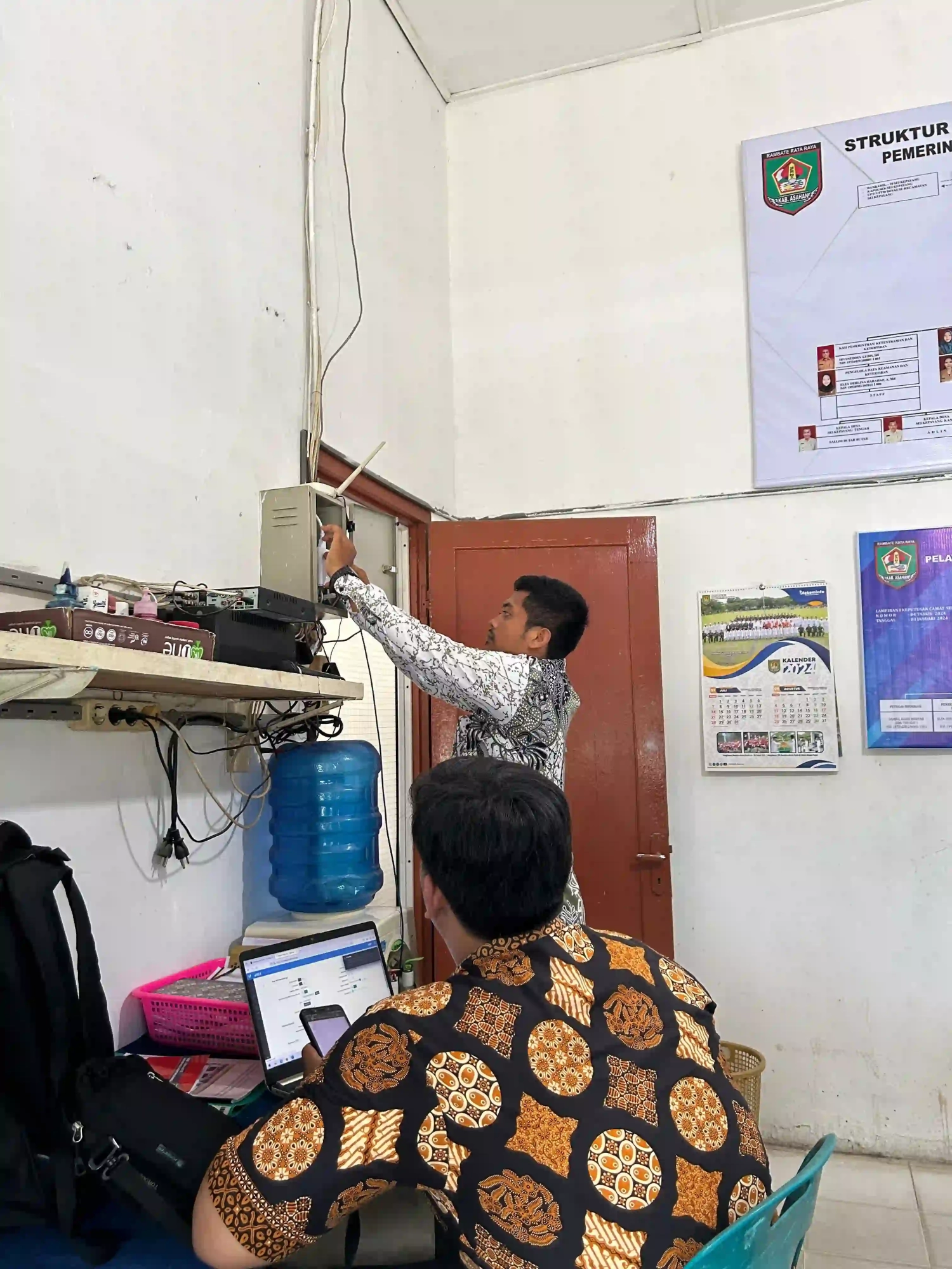  MONITORING JARINGAN INTERNET DI KECAMATAN SEI KEPAYANG INDUK