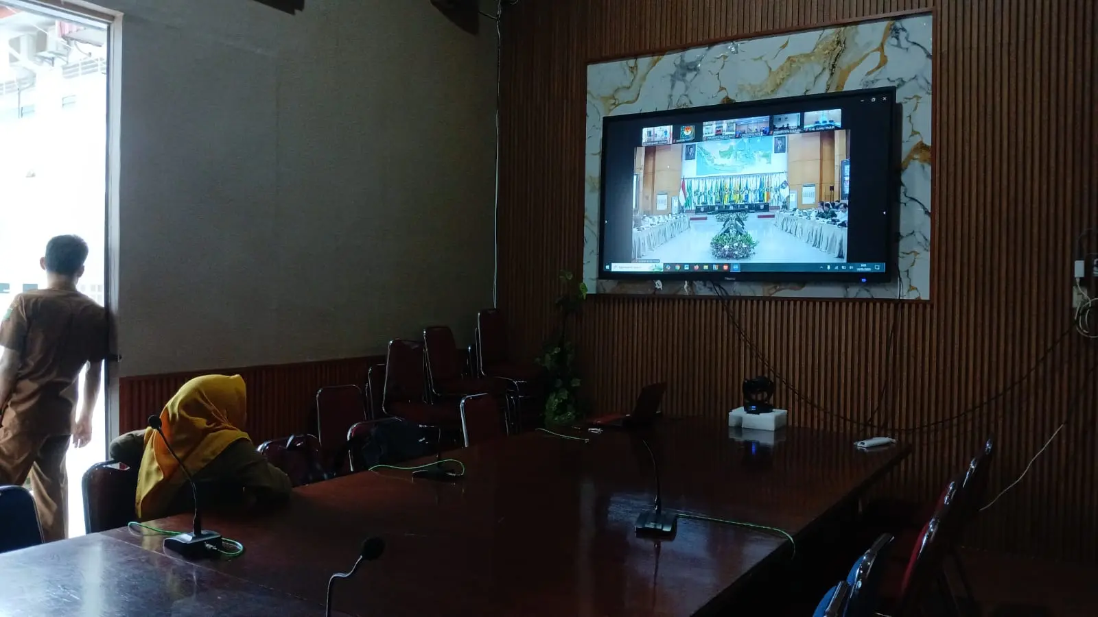  VIDEO CONFERENCE PENGENDALIAN INFLASI DAERAH TAHUN 2025