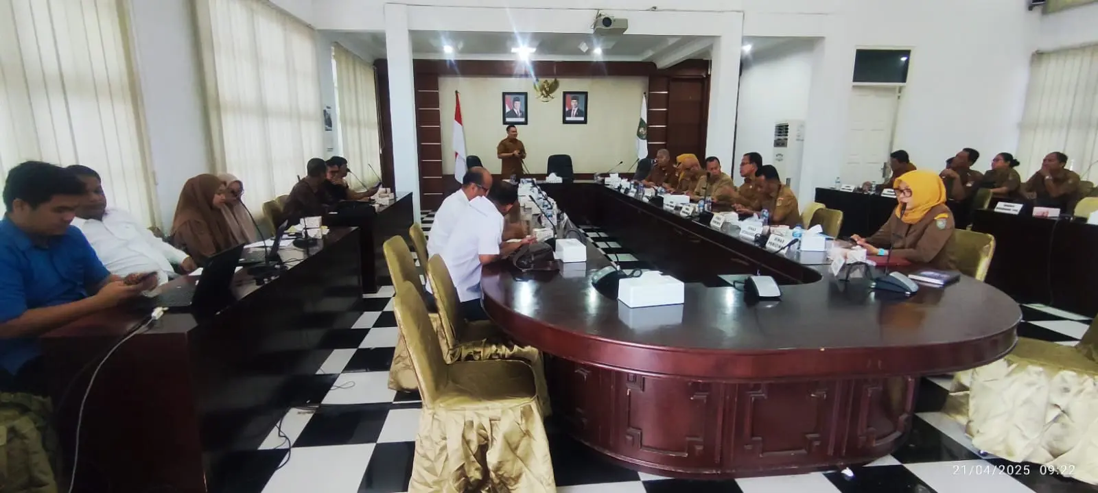  Video Conference Rapat Forkopimda