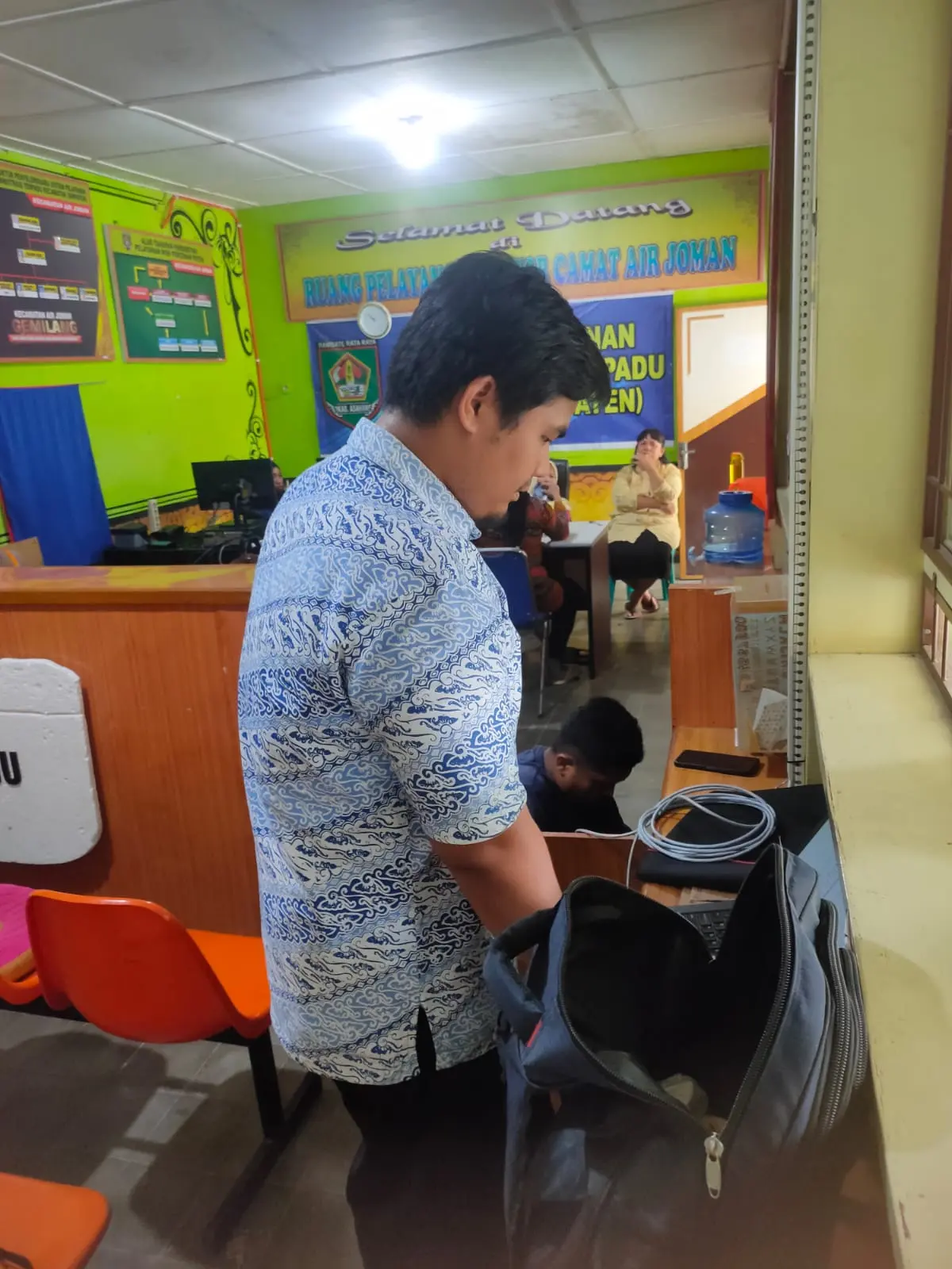  Perbaikan Jaringan Internet di Kecamatan Air Joman Kabupaten Asahan