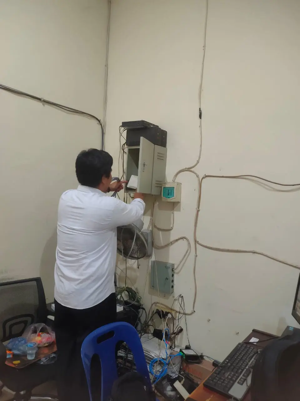  Peningkatan Bandwidth Jaringan di Kecamatan Rawang Panca Arga