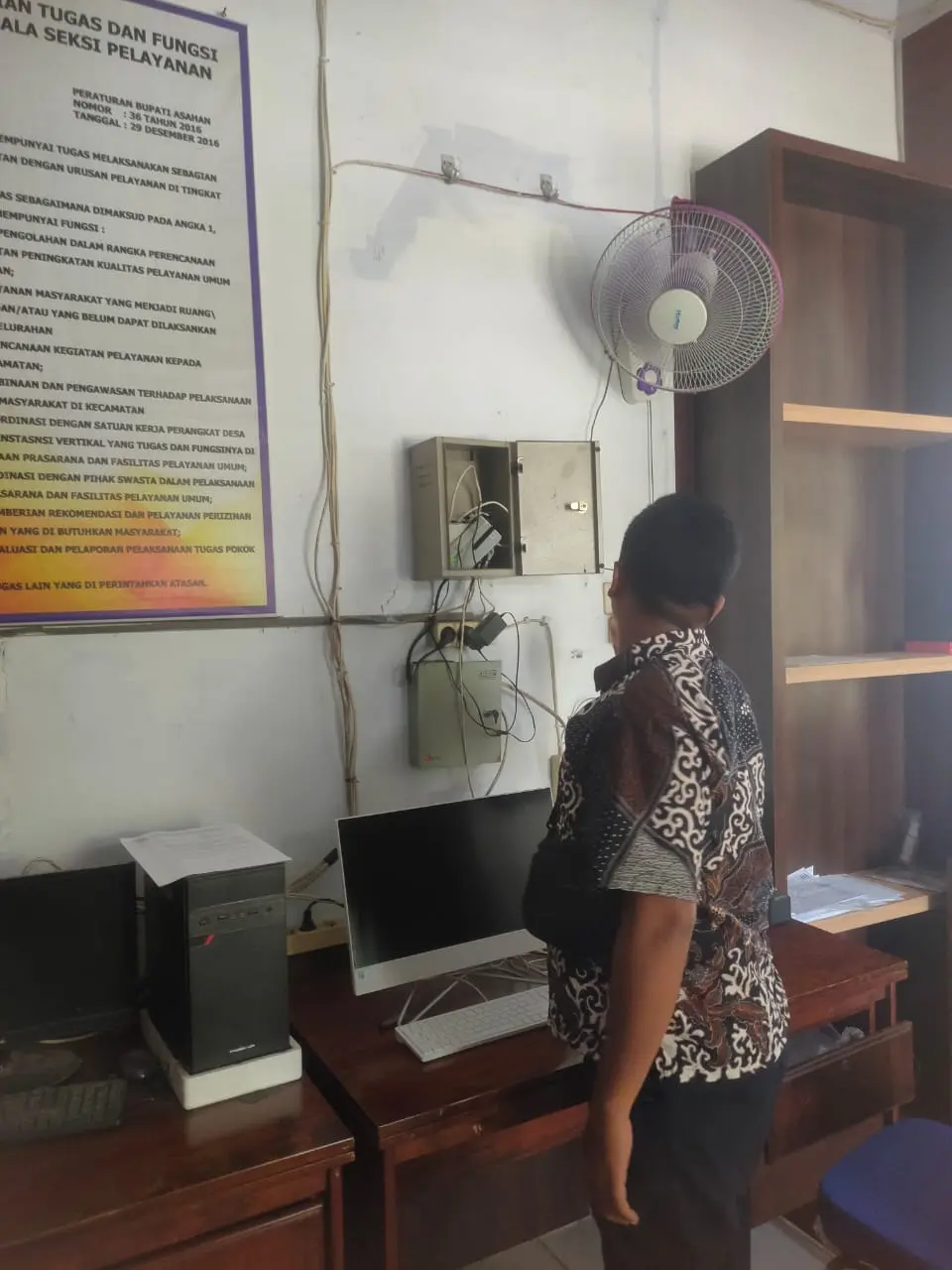  Peningkatan Bandwidth Jaringan di Kecamatan Aek Songsongan Kabupaten Asahan