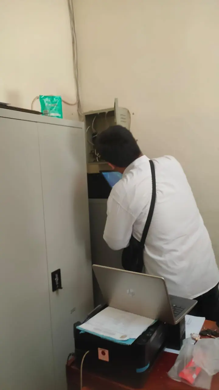  Monitoring Jaringan Internet di Kecamatan Tinggi Raja