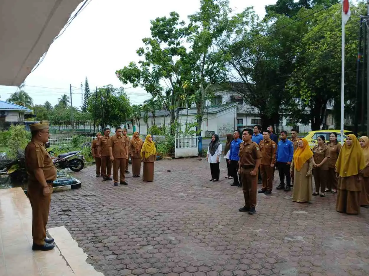  Apel Pagi Dinas Komunikasi dan Informatika Kabupaten Asahan