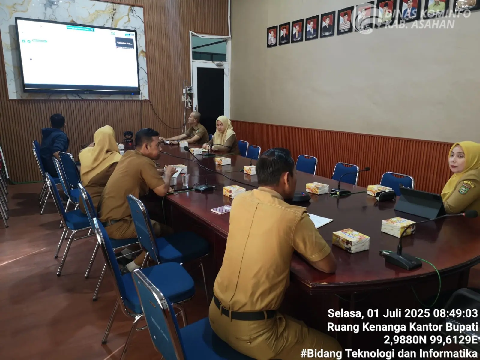  Rapat Koordinasi Penyelengaraan Pemerintahan Kelurahan dan Kecamatan Se-Provinsi Sumatera Utara