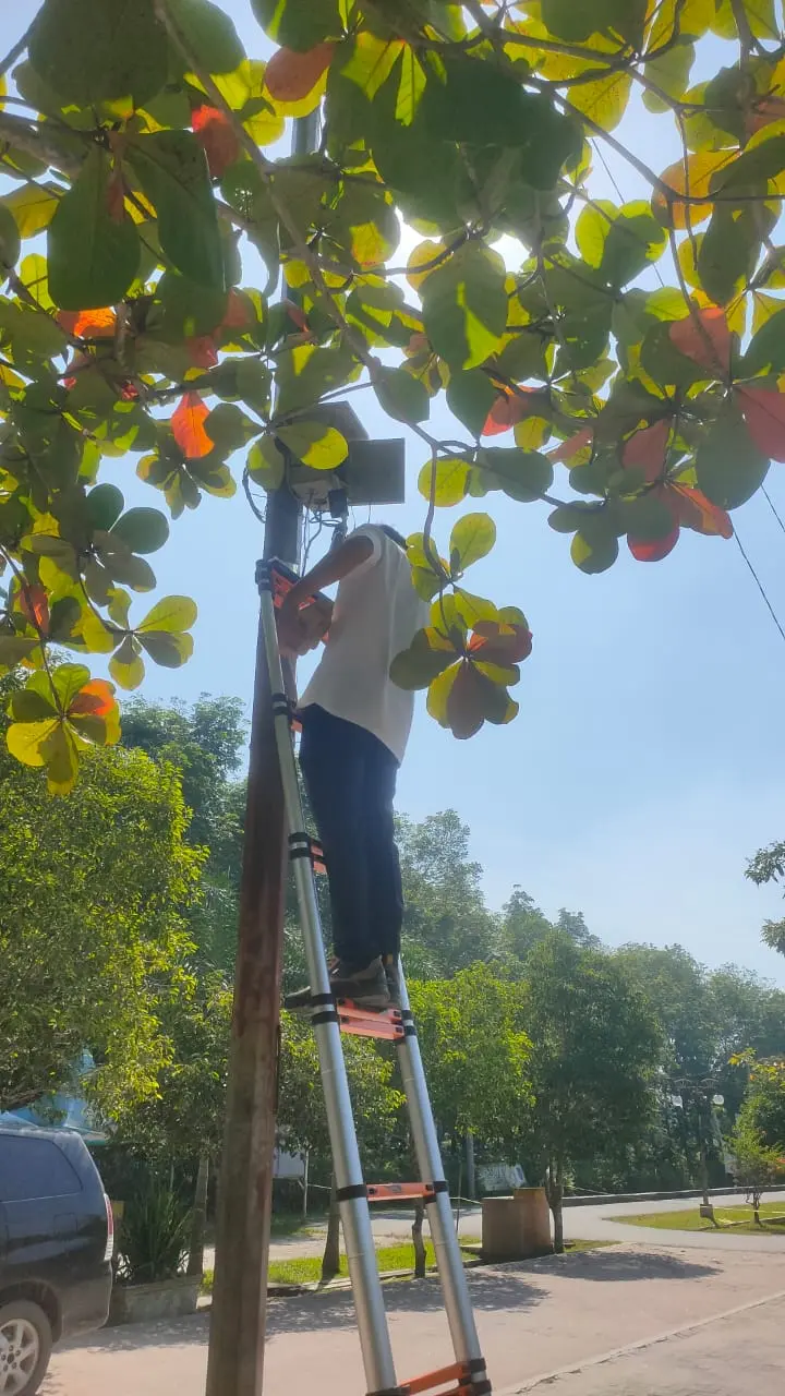  Pengecekan Jaringan Internet di Hutan Kota