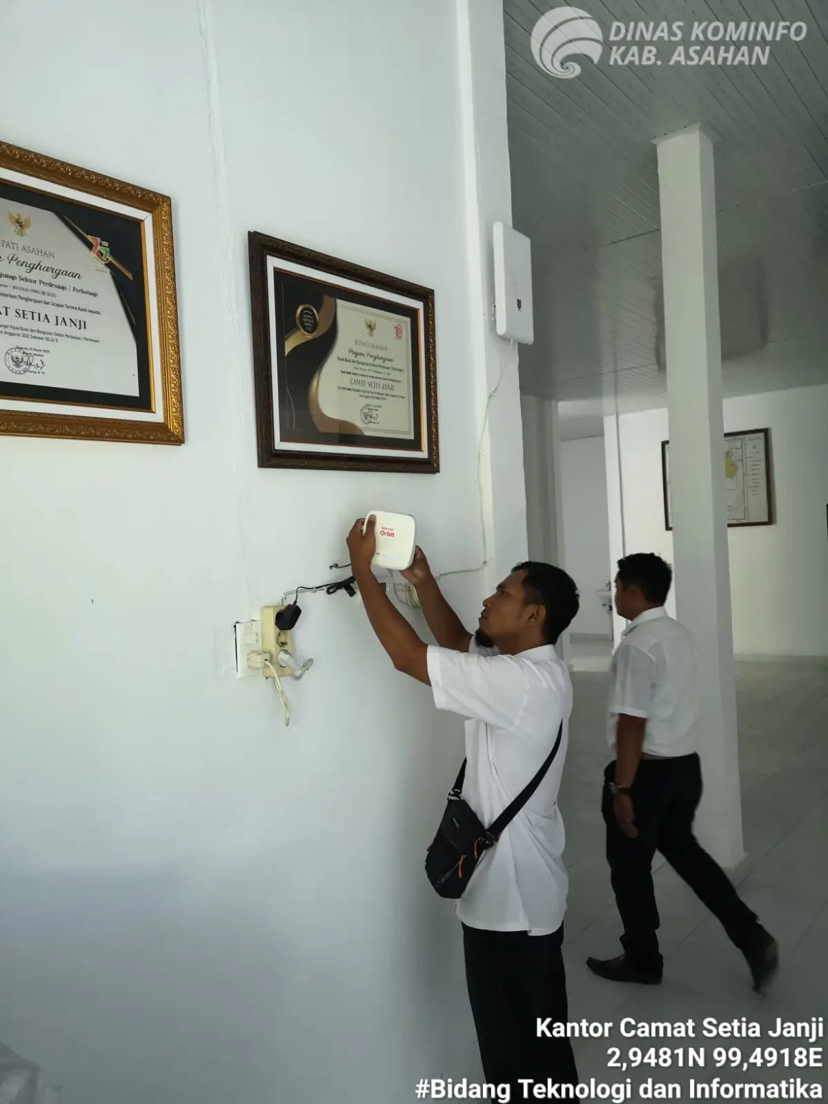  Perbaikan Jaringan Internet di Kecamatan Setia Janji