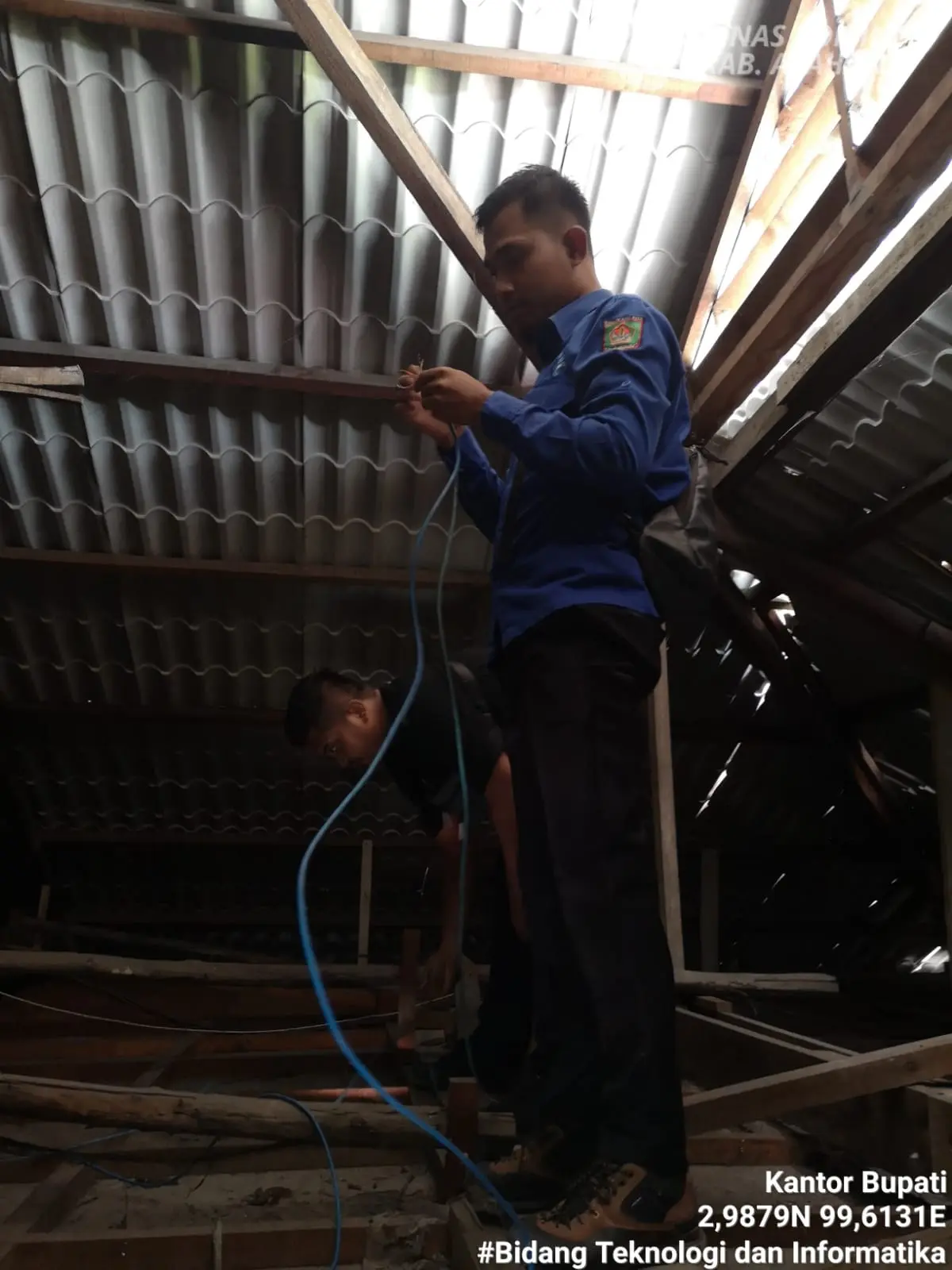  Perbaikan Jaringan Internet di Ruangan Staf Ahli Setdakab Asahan