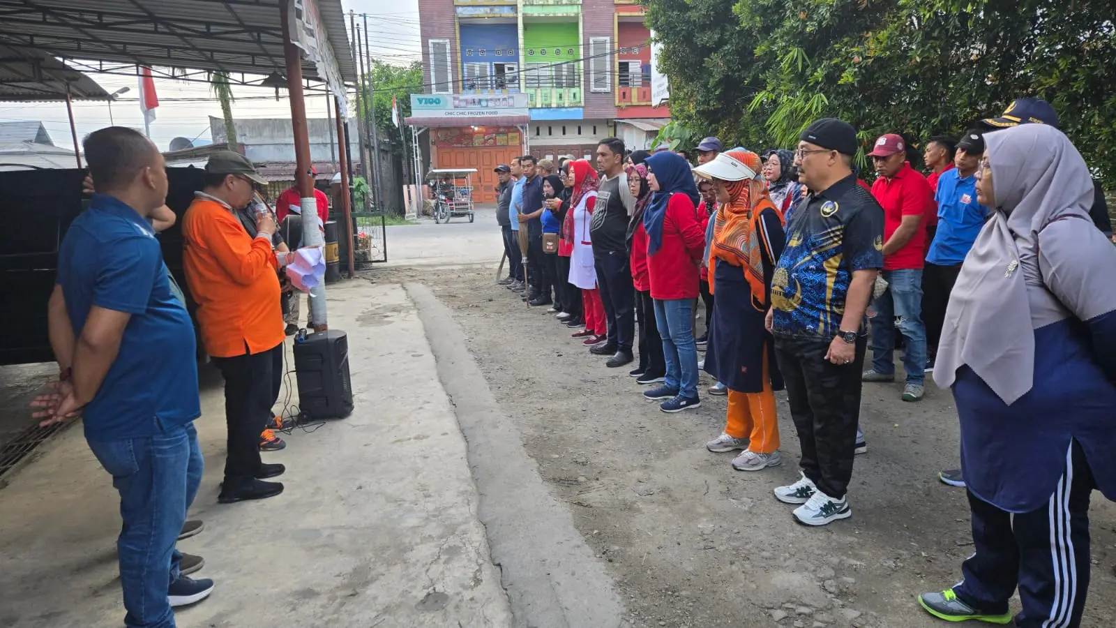  Diskominfo Menghadiri Gotong Royong Massal Di Pasar Kartini