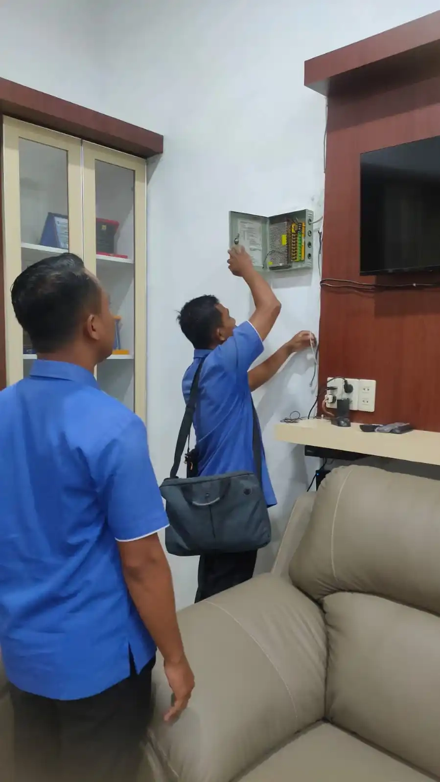 Perbaikan CCTV dan Instalasi Access Point di Kecamatan Kisaran Barat