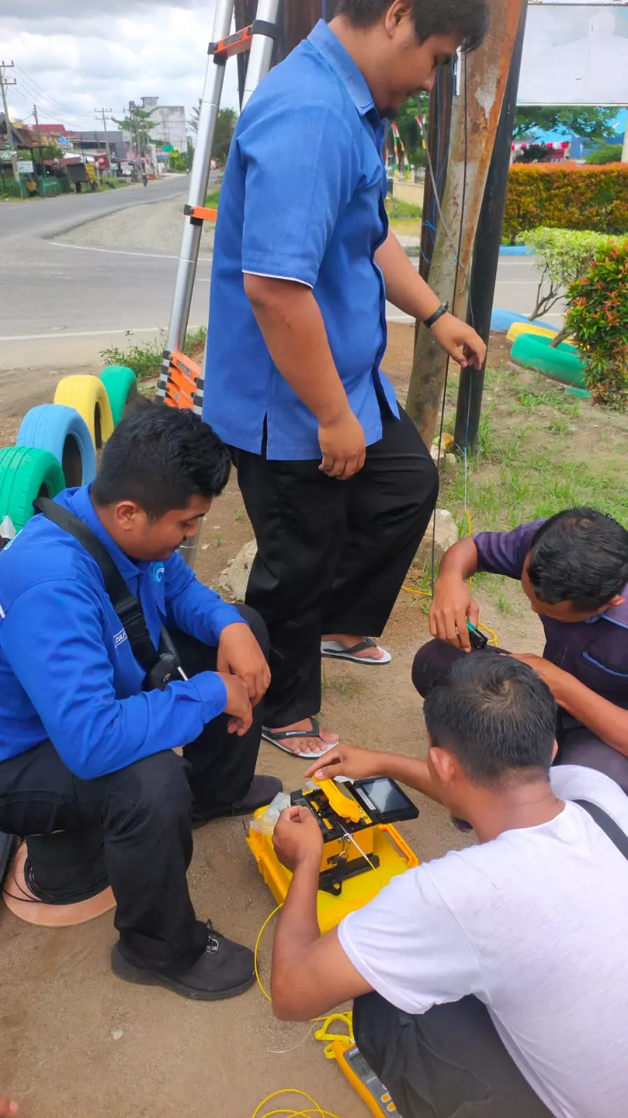  Perbaikan Jaringan Kabel FO