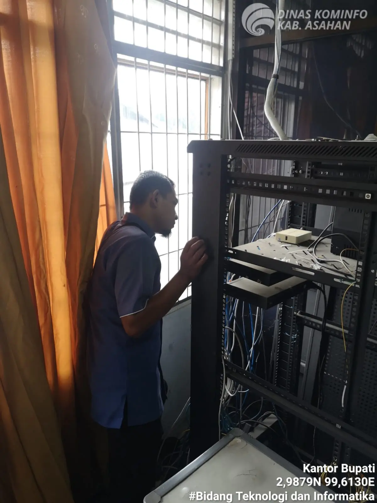  Perbaikan Koneksi Internet Bagian di Kantor Bupati