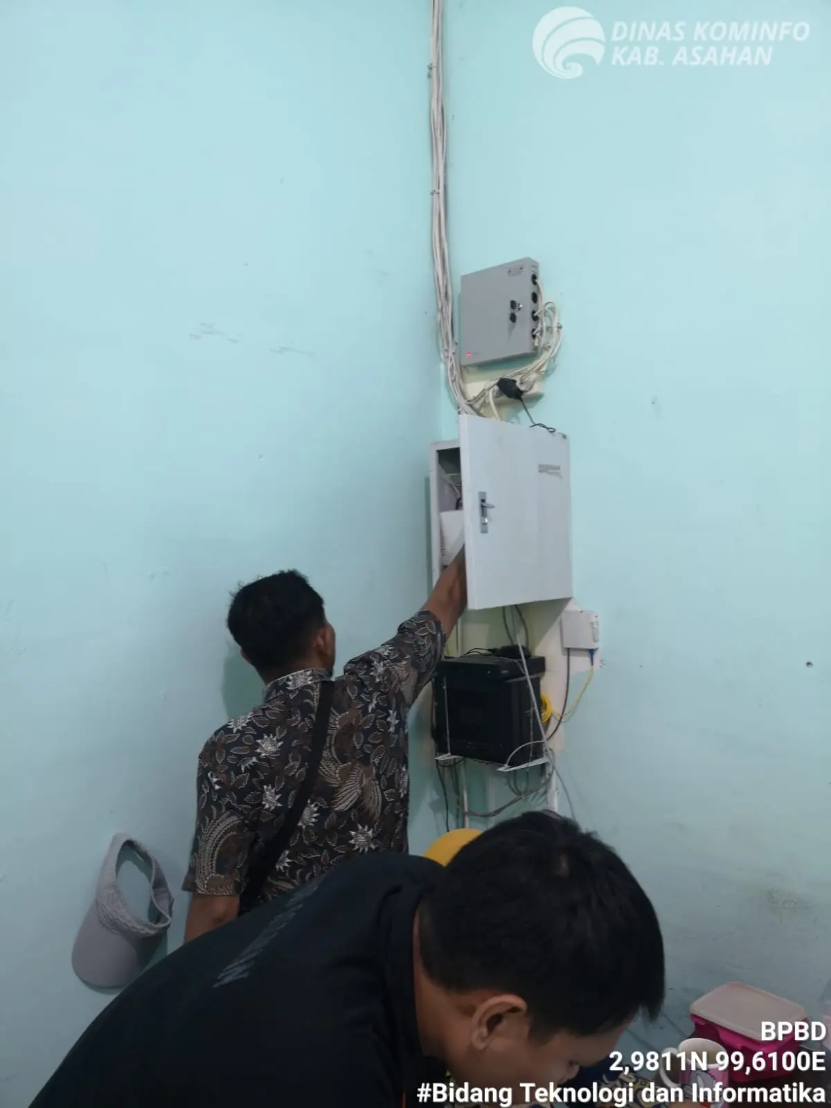  Perbaikan Jaringan Internet di Badan Penanggulangan Bencana Daerah Kabupaten Asahan